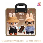 کیف فانتزی لبوبو قهوه ای