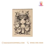 دفتر طراحی a4 اکسیر هوش دختر