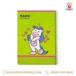 دفتر ۵۰ برگ در طرح اسب تک شاخ کیوت