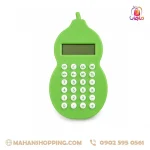ماشین حساب فانتزی طرح گلابی رنگ سبز روشن