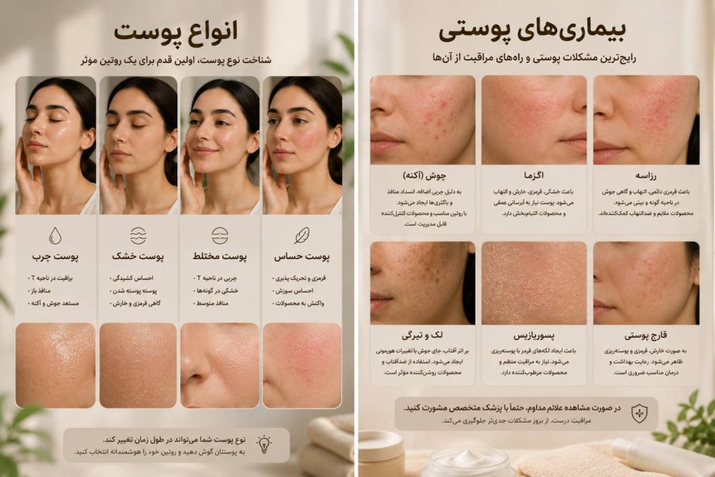 انواع پوست و بیماری ها افقی.png