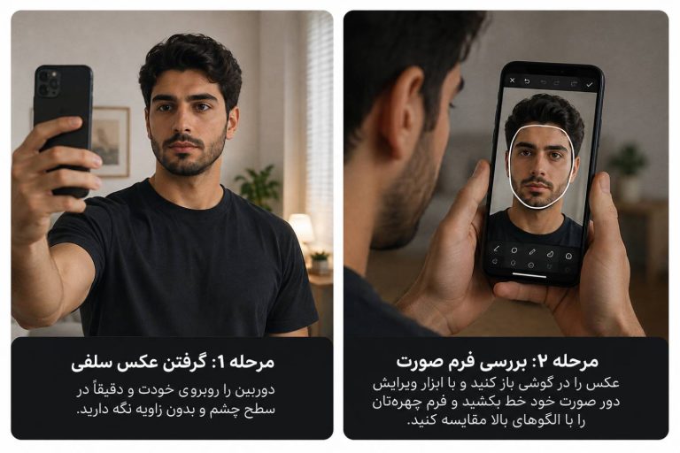 تکنیک عکس سلفی