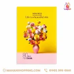 دفتر 80 برگ تعاونی گلدان