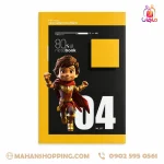 دفتر 80 برگ تعاونی مشکی زرد