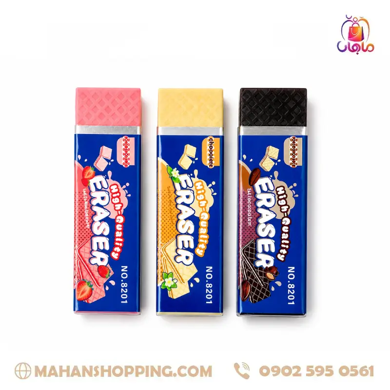 colorful scented fantasy erasers پاک کن معطر رنگی فانتزی